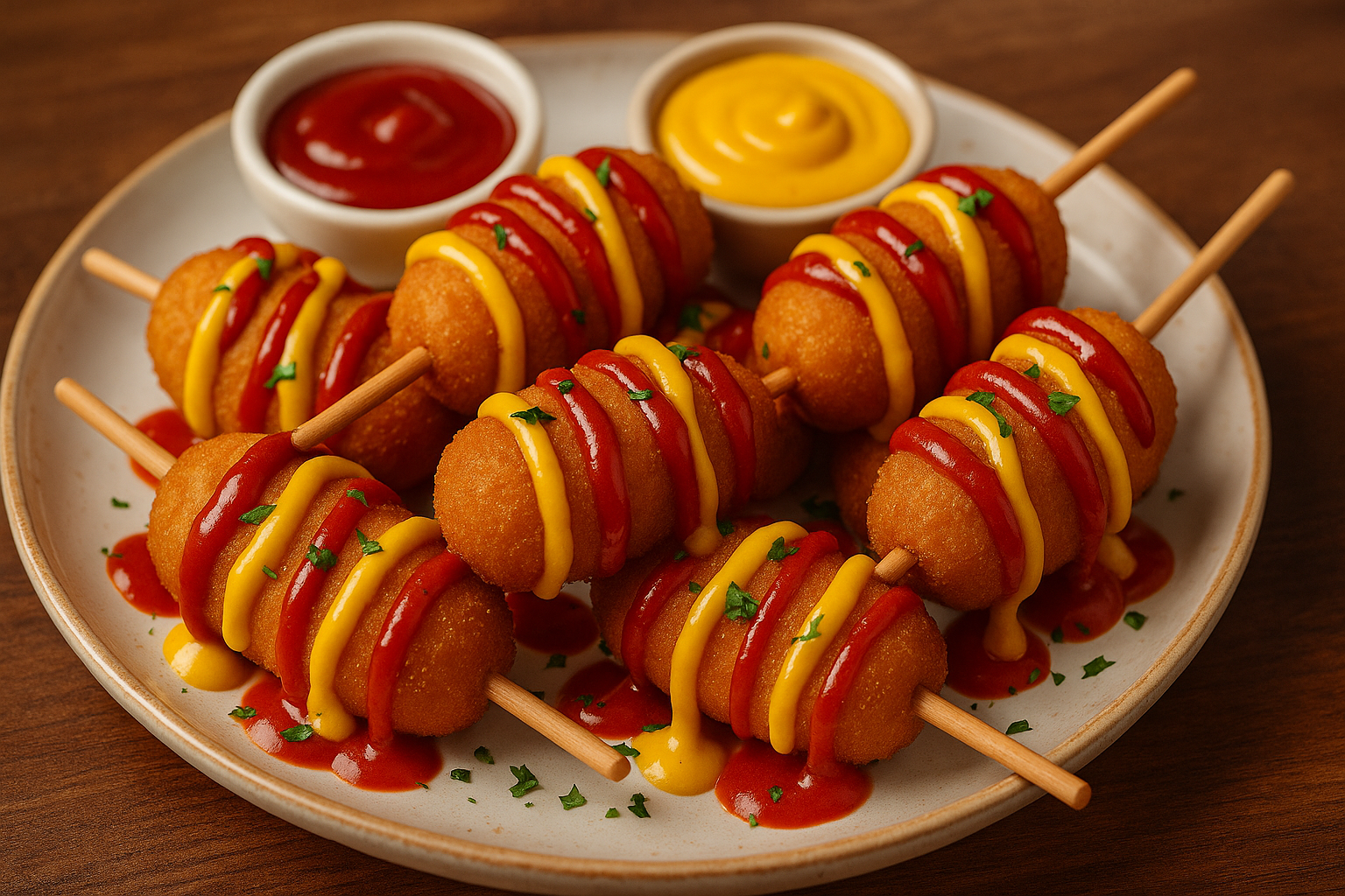 Mini Corn Pops – bite-sized mini corn dogs kids special India